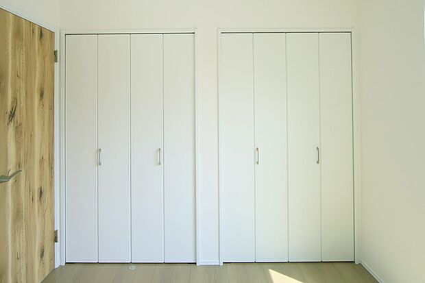 全室収納付きですので、お部屋がスッキリ片付きそうですね♪