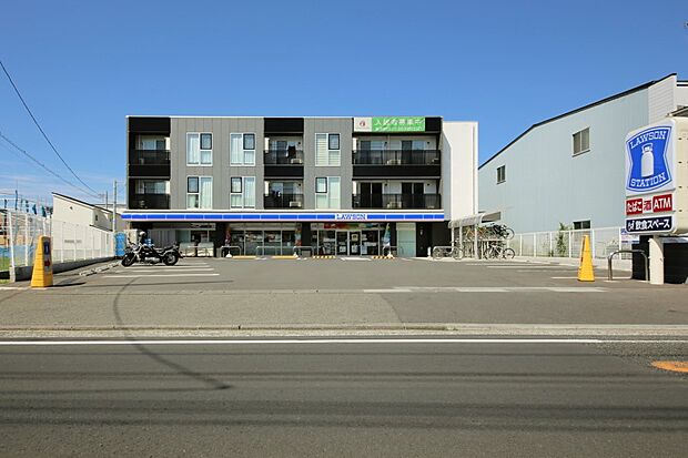 コンビニ 500m ローソン宮前南野川店