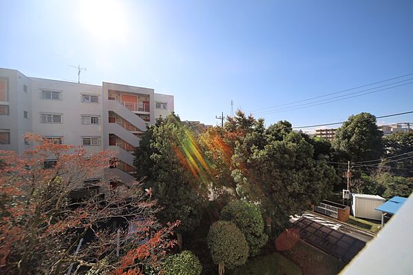3階部分の南向きで、陽当り良好となっております♪