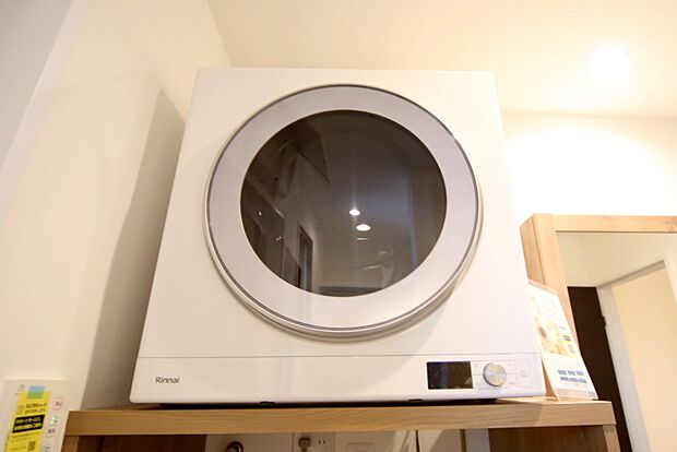 ガス式乾燥機・乾太くんが設置済みです。