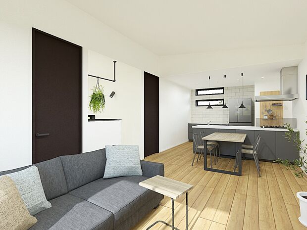 広々LDK18.7帖です! リビングイン階段となっております♪