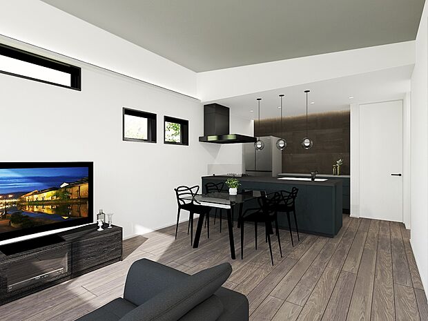 広々ＬＤＫ15．6帖です！　リビングイン階段となっております♪