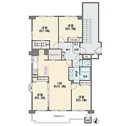 間取図画像 4LDK
