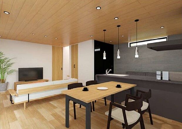 広々としたLDK18帖です! リビングイン階段となっております♪