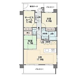 間取図画像 2SLDK