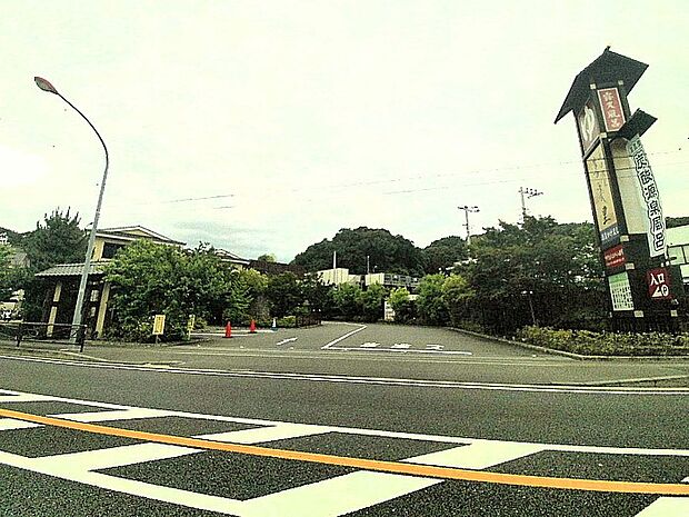 周辺の街並み 1200m 溝口温泉喜楽里