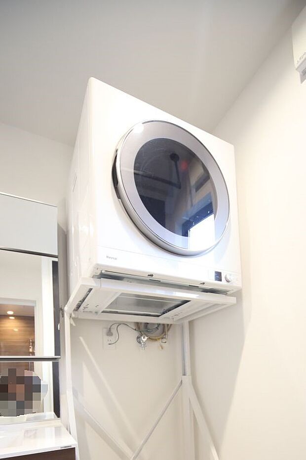 ガス式乾燥機・乾太くんが設置済みです。