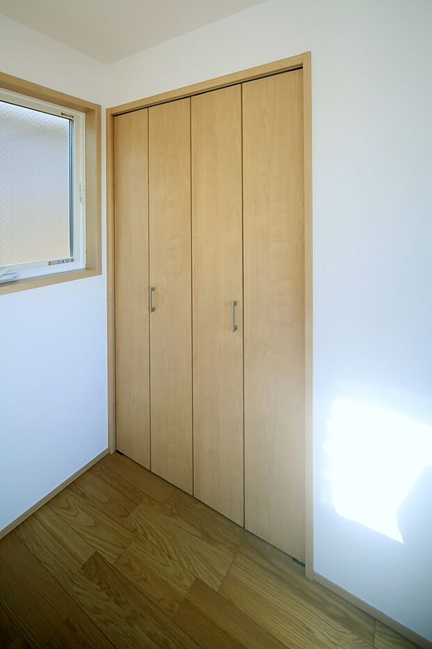 全室収納付きですので、お部屋がスッキリ片付きそうですね♪