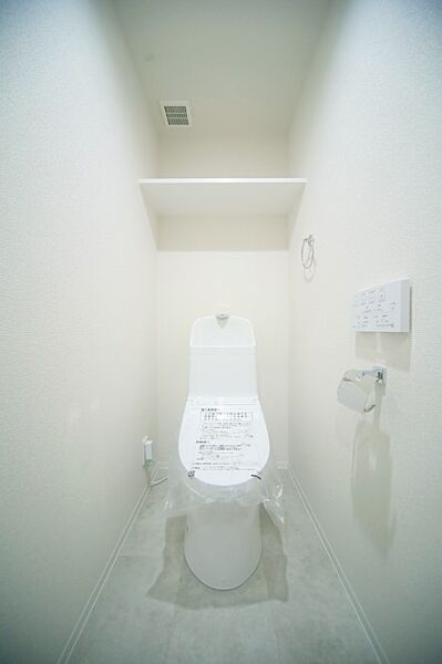 温水洗浄機能付きのトイレで、いつも快適に♪