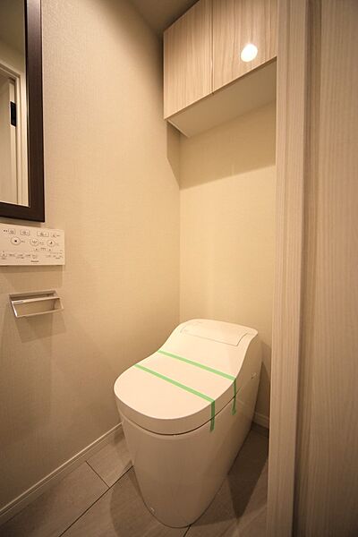 温水洗浄機能付きトイレで、いつも快適にお使いいただけます♪
