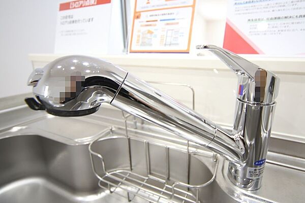 浄水器一体型水栓で、いつもクリーンなお水を。