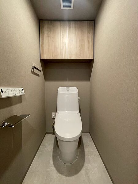 温水洗浄機能付きトイレで、いつも快適にお使いいただけます♪