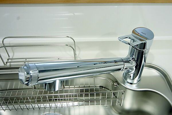 浄水器一体型水栓で、いつもクリーンなお水を。