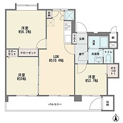 多摩川住宅トの6号棟