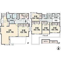 美しが丘西2丁目　一戸建て