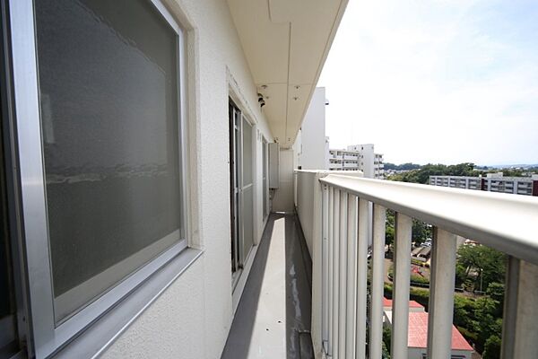 お洗濯物が良く乾きそうな、東南向きのバルコニーです♪