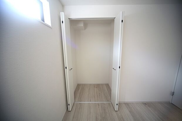 全室収納付きですので、お部屋がスッキリ片付きそうですね♪