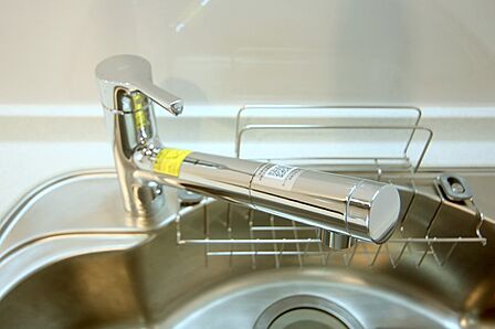 浄水器一体型水栓で、いつもクリーンなお水を。