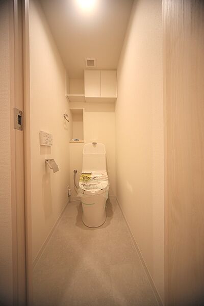 温水洗浄機能付きトイレで、いつも快適にお使いいただけます♪