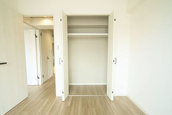 全室収納付きですので、お部屋がスッキリ片付きそうですね♪