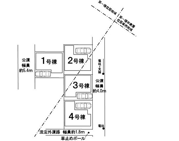 本物件は2号棟です