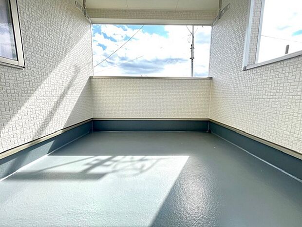 急な雨でも安心なインナーバルコニーです