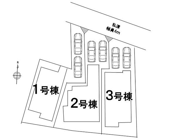 本物件は3号棟です