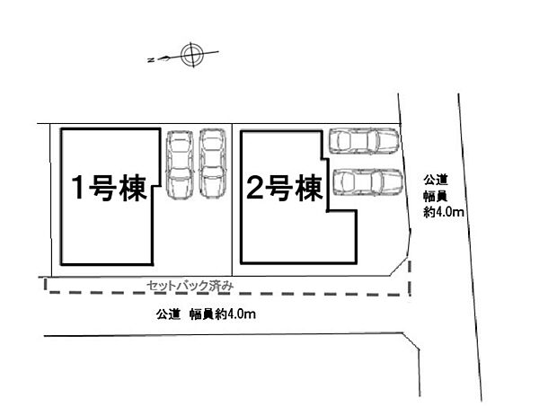 本物件は1号棟です