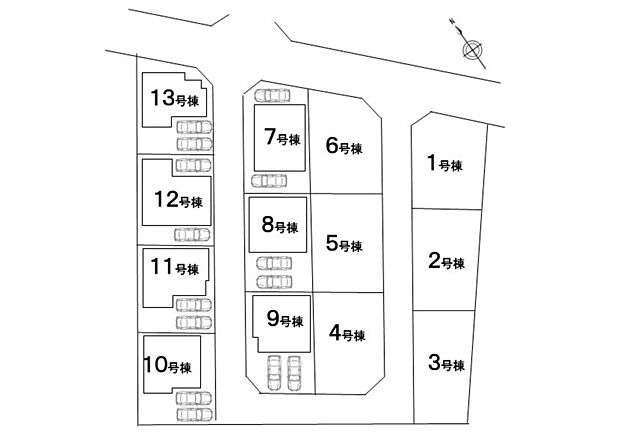 本物件は12号棟です