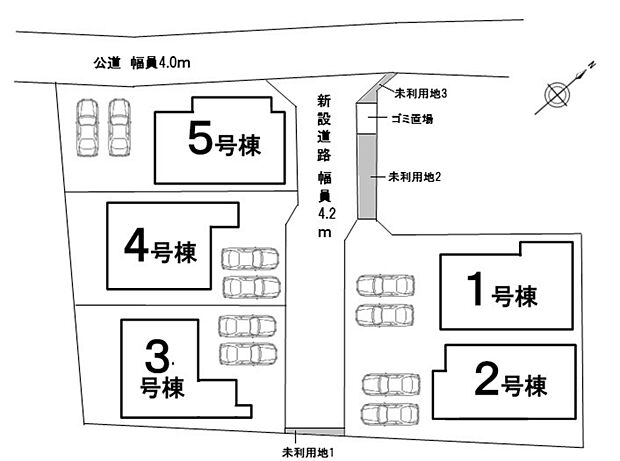 本物件は2号棟です