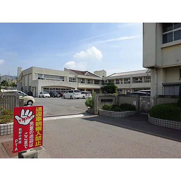 画像19:小学校「下関市立熊野小学校まで346ｍ」