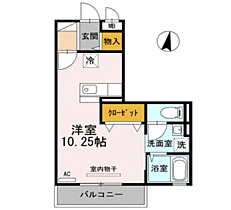 ソレイユ富任 B棟 305 ｜ 山口県下関市富任町5丁目（賃貸アパート1R・3階・30.36㎡） その2