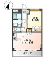 センチュリーコート 103 ｜ 山口県下関市清末鞍馬1丁目（賃貸アパート1LDK・1階・41.04㎡） その2