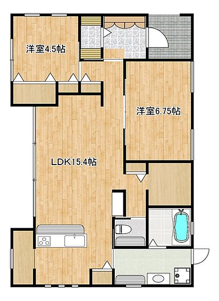 間取り：335000026773