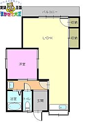 スカイフォレスト戸町 2階