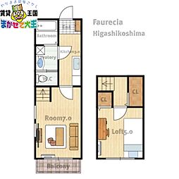 フォルシア東小島 1階