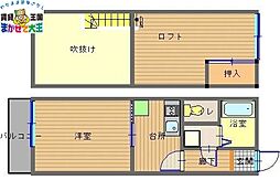 メルフィーズIII 2階