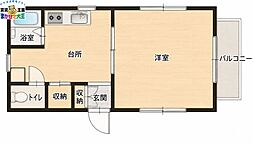 ボン赤迫 2階/-
