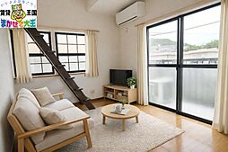 長崎電気軌道1系統 赤迫駅 徒歩5分の賃貸アパート 2階ワンルームのリビング/ダイニング