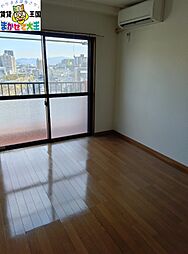 クレール岩屋 4階ワンルームのリビング/ダイニング