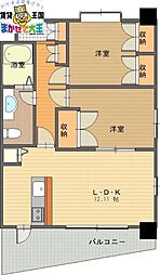 ベガ岩屋ツインタワー 9階