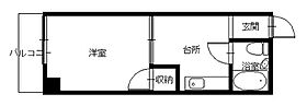 コーポ吉岡 202 ｜ 長崎県長崎市上西山町（賃貸マンション1K・2階・24.50㎡） その2