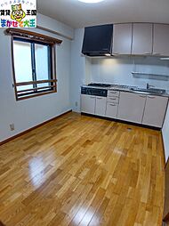 サンクレール西山 203 2階2DKのリビング/ダイニング