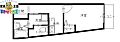 デ・クメール宝町4階4.8万円