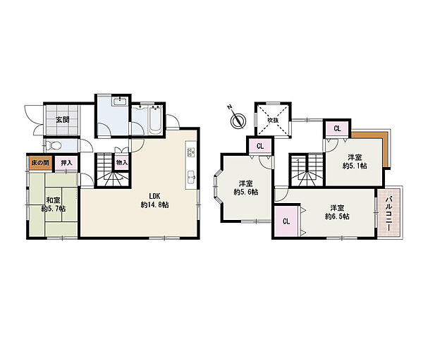 間取り：327001641823