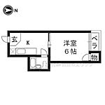 京都市上京区下立売通黒門西入橋西二町目 4階建 築43年のイメージ