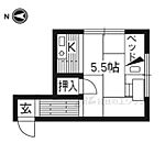 京都市左京区吉田神楽岡町 2階建 築55年のイメージ