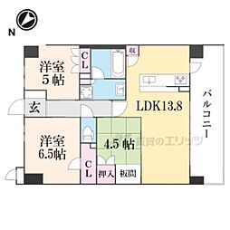 間取図画像 3LDK