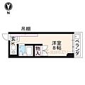 サニーハイツ西ノ京2階3.1万円