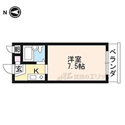 JR山陰本線 円町駅 徒歩6分の賃貸マンション